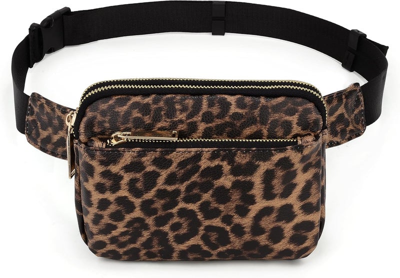 UTO Fanny Pack for Women Crossbody Trendy Fashion Belt Purse Chest Waist Hip Bumbag for Outdoor Shopping Travel Hiking - Image 5